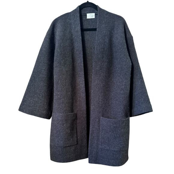 Wilfred Jackets & Blazers - Wilfred M 100% Merino Wool open front cardigan Wide sleeve minimalist